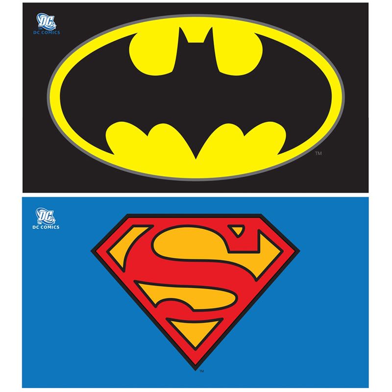 DC Comics Handtuch / Badetuch / Strandtuch SUPERMAN o. BATMAN 127x70cm